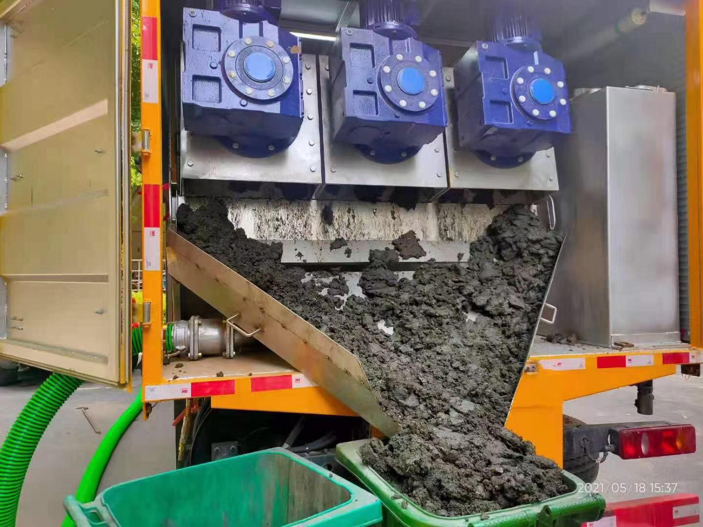 房县化粪池清掏城市维护站-泥浆净化干湿分离处理